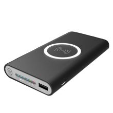 Qi Powerbank - 10000 mAh - Fekete