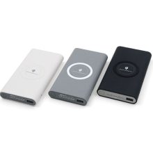 Qi Powerbank - 10000 mAh - Fekete