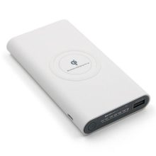Qi Powerbank - 10000 mAh - Fehér