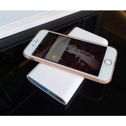 Qi Powerbank - 10000 mAh - Fehér