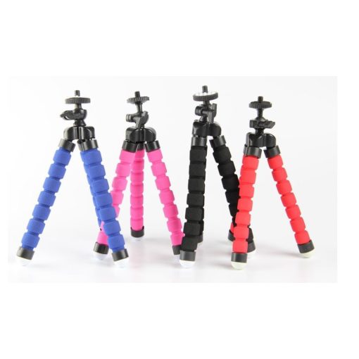 Mini Tripod - Kompakt méretű, hajlítható lábú kamera-és telefontartó! 