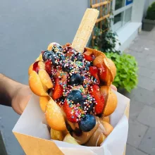 Buborék goffri sütő