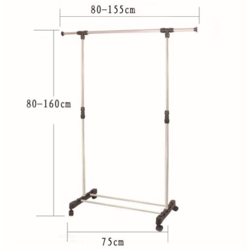 ruhatartó állvány