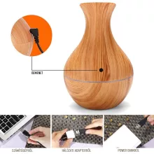 Fa hatású aromaterápiás párologtató