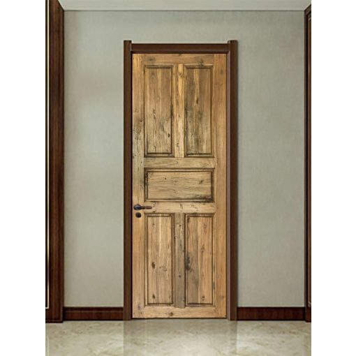 VIRANDA 3D Öntapadós Ajtómatrica – “Wooden Door 6” Mérete: 77 × 200 cm