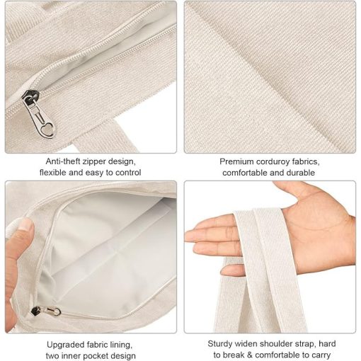 Kememo Cord Bag – Női kordbársony válltáska