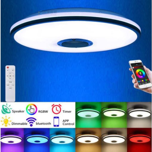 Round hangszórós Okos Lámpa