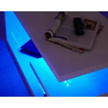 RGB 100 cm-es fehér dohányzóasztal