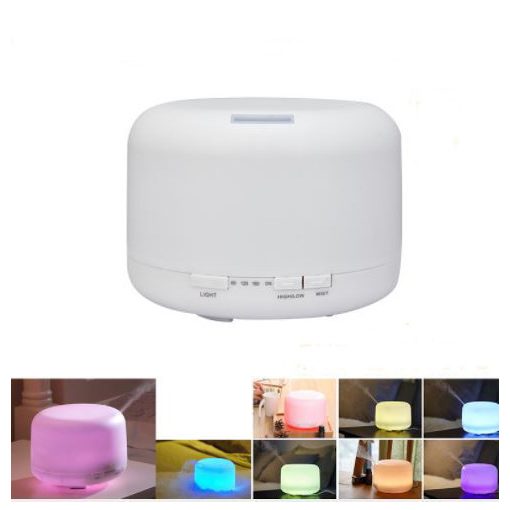 Ultrahangos aroma diffúzor,illóolaj párologtató (500ml) - A pihenés élménye!