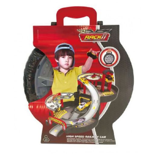 Hordozható játék parkolóház