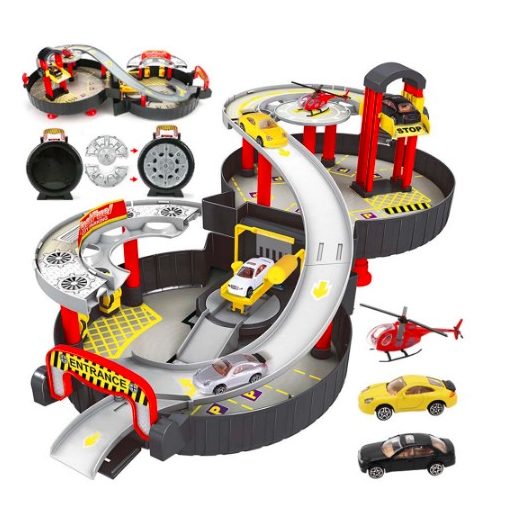 Hordozható játék parkolóház