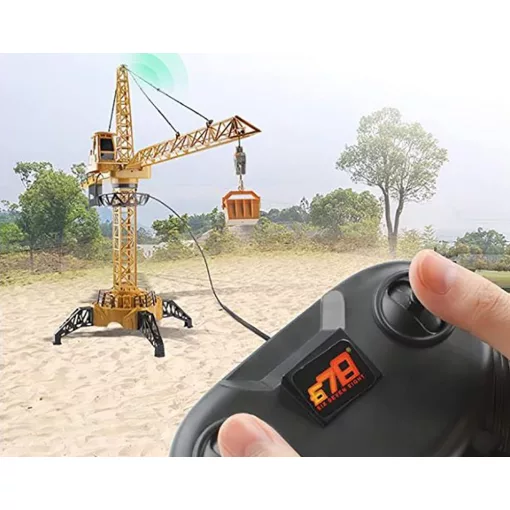 Elektromos játék daru 