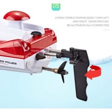 Távirányítós versenyhajó, 200 m hatótávval