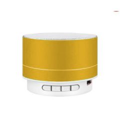A10 Bluetooth hangszoró fémes sárga