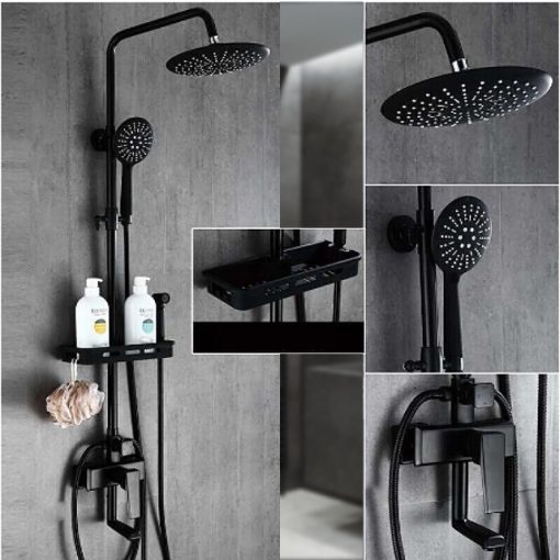 Niagara MattBlack komplett zuhanyrendszer