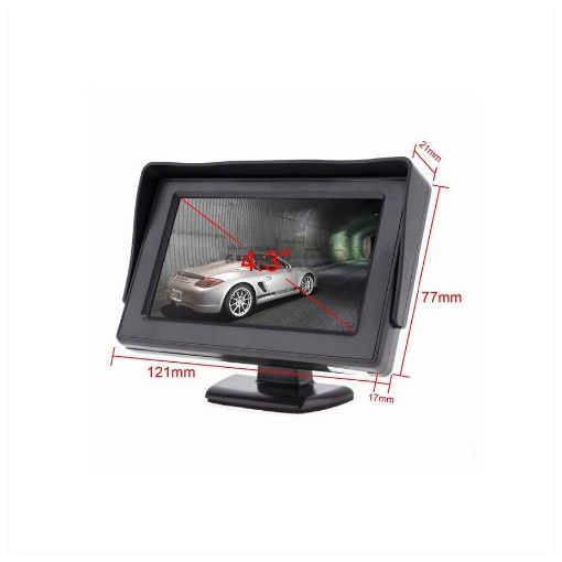 Autós monitor tolatókamerához 
