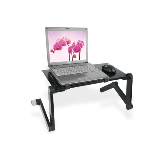 Összecsukható laptop asztal, hűtőjárattal