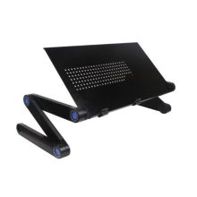 Összecsukható laptop asztal, hűtőjárattal