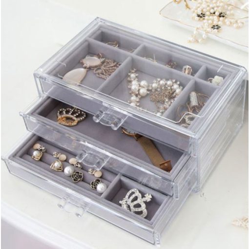 Ékszer tároló, kihúzható