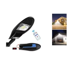 napelemes utcai lámpa