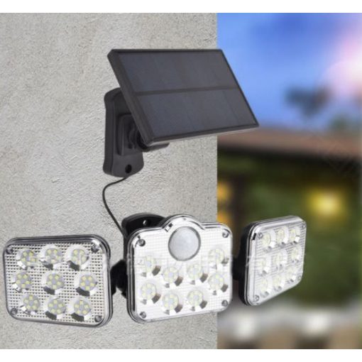 3 részes napelemes lámpa