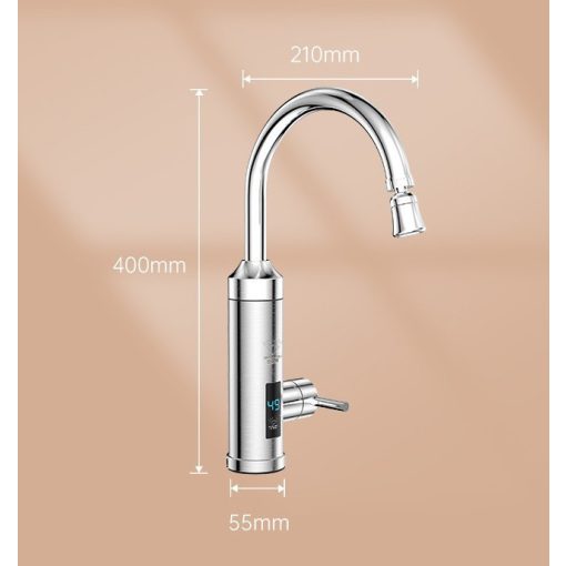 Vízmelegítős csap alsó kiállás RX-011-1