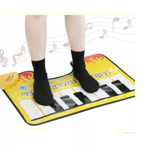 Interaktív zongorás szönyeg wcbe