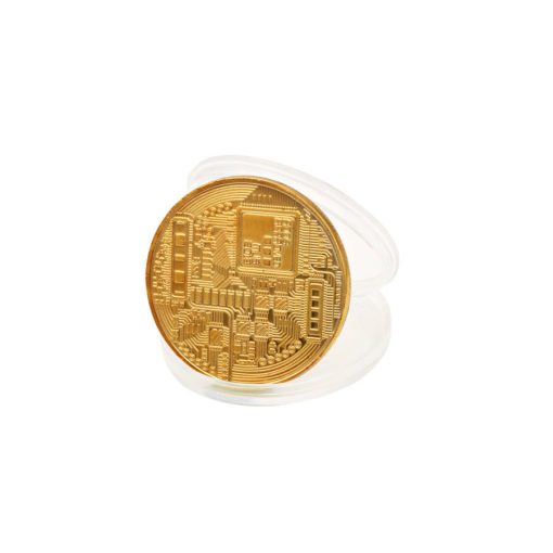 Bitcoin dekorációs érme