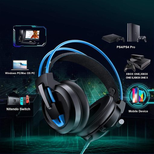 Amaz Z11 Kék Fejhallgató - Élvezd a tökéletes hangzást és komfortot bárhol és bármikor!