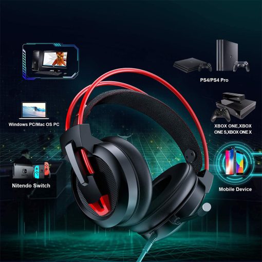 Amaz Z11 Piros Fejhallgató - Élvezze a kivételes hangzást és kényelmes viseletet!