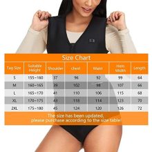 Amaz Fekete Női füthető mellény EU/XL