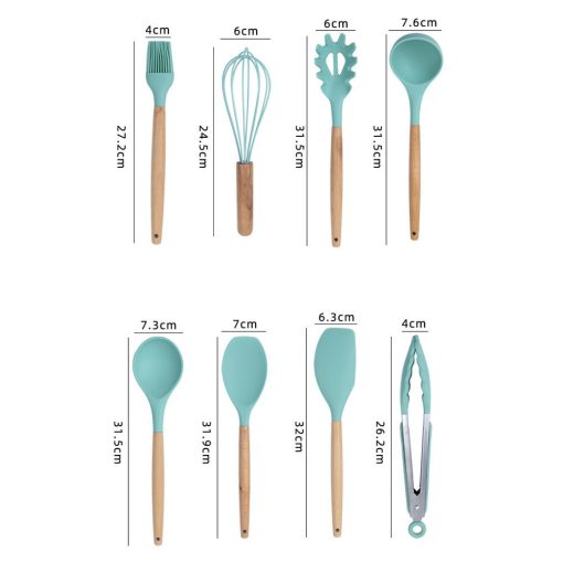 12 darabos konyhai szett - Minőségi és tartós konyhai eszközök!