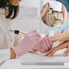 Openuye műköröm csiszológép, körömreszelő vezetéknélküli arany szín