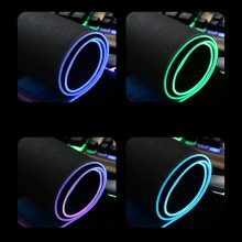 Yelandar RGB Ledes Világtérképes Gamer egérpad nagyméretű 80x30 cm