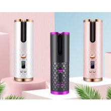 Vezeték nélküli kerámia hajcsavaró, automata,állítható hőmérséklet 150-200C