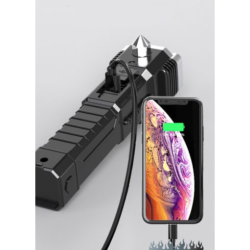 StrikeLigh elemlámpa ablaktörő biztonsági fejjel, öv vágó funkcióval