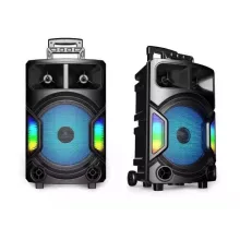 EchoeVibe neversleep 12 colos bluetooth-os gurulós parti hangszoró, mikrofonnal
