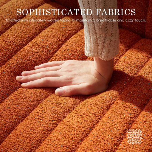 Dowinx széles ülőfelületű állítható forgószék, sárgás-barna