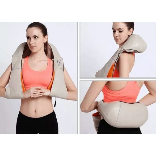 Shiatsu elektromos nyak és váll masszírozó