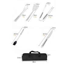 Bdown BBQ kerti sütőkészlet szett 6 részes