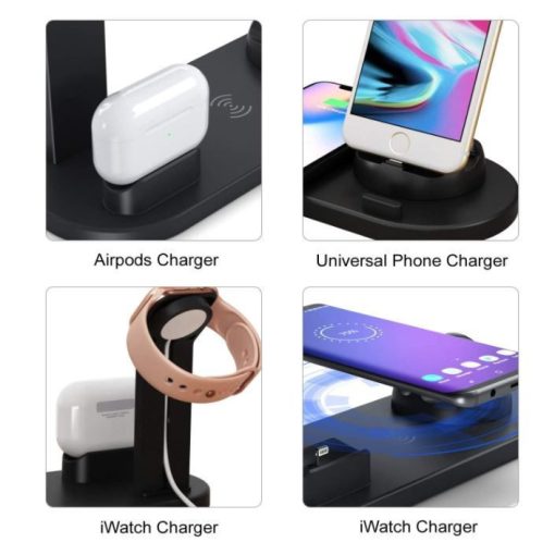Multifunkciós töltő állomás iphone , Iwatch, airpods