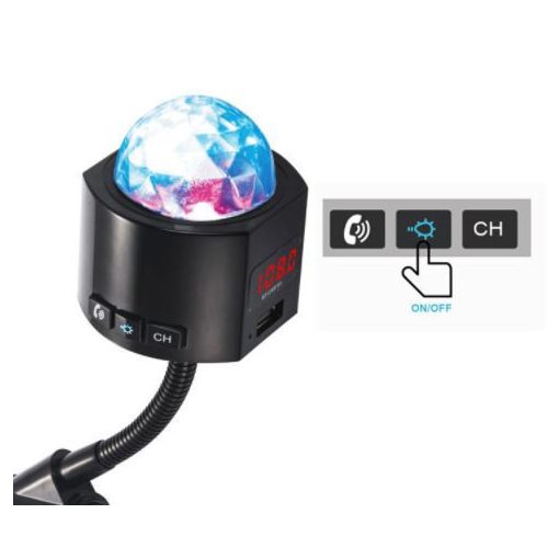 M3  fm  transmitter - dobd fel az autódat hangulatvilágítással