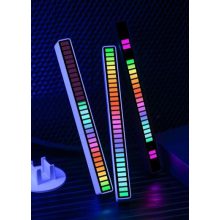 Alphaone Zenére változó RGB led kijelző