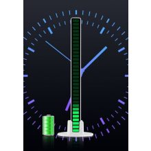 Alphaone Zenére változó RGB led kijelző