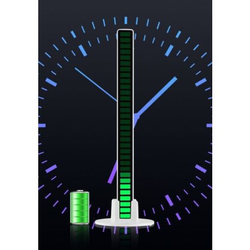 Alphaone Zenére változó RGB led kijelző