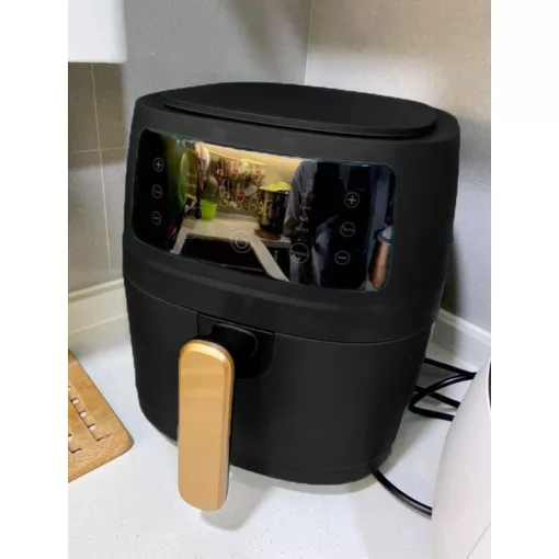 8 Literes, Extra Nagy AirFryer, légkeveréses sütő - Süss Te is egészségesen!