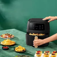 8 Literes, Extra Nagy AirFryer, légkeveréses sütő - Süss Te is egészségesen!