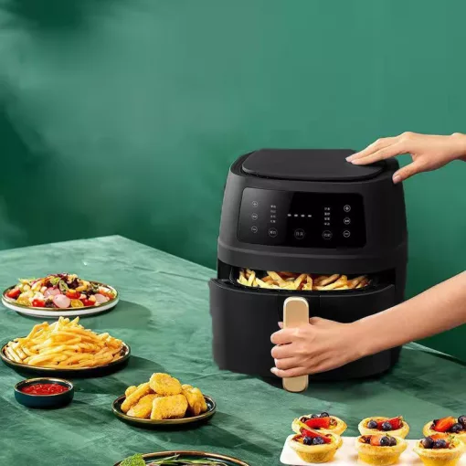 8 Literes, Extra Nagy AirFryer, légkeveréses sütő - Süss Te is egészségesen!