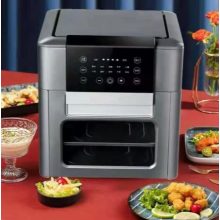 NewLine XXL 12 Literes Digitális kijelzős légkeveréses sütő szürke