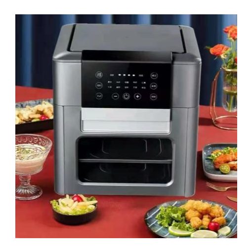 NewLine XXL 12 Literes Digitális kijelzős légkeveréses sütő szürke